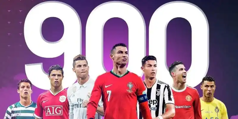 Ronaldo chạm mốc 900 bàn thắng trong sự nghiệp